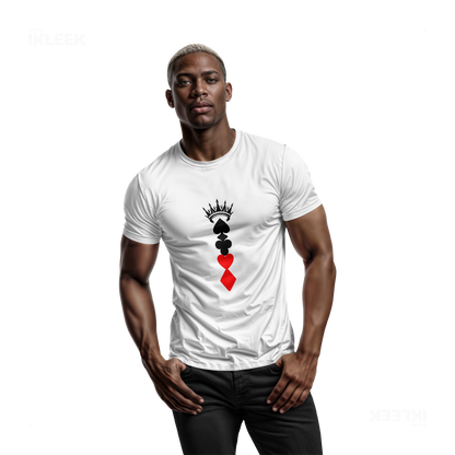 RoyalSuitStack Adult T Shirt 02 White