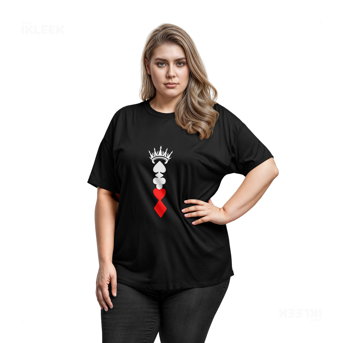 RoyalSuitStack Adult T Shirt 03 Black