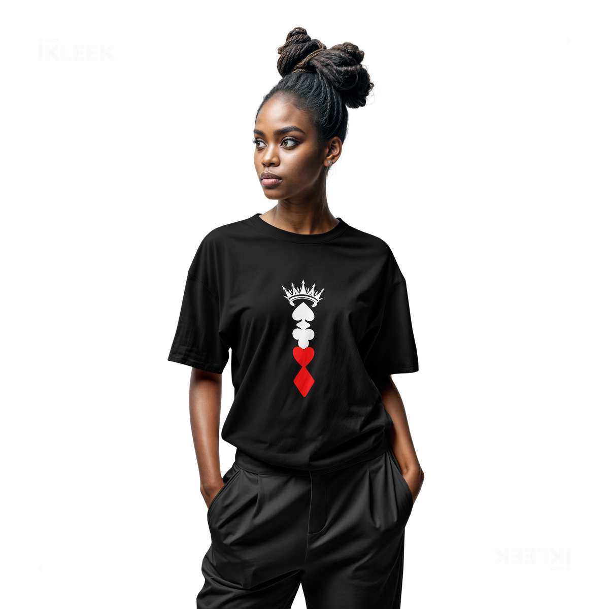 RoyalSuitStack Adult T Shirt 04 Black
