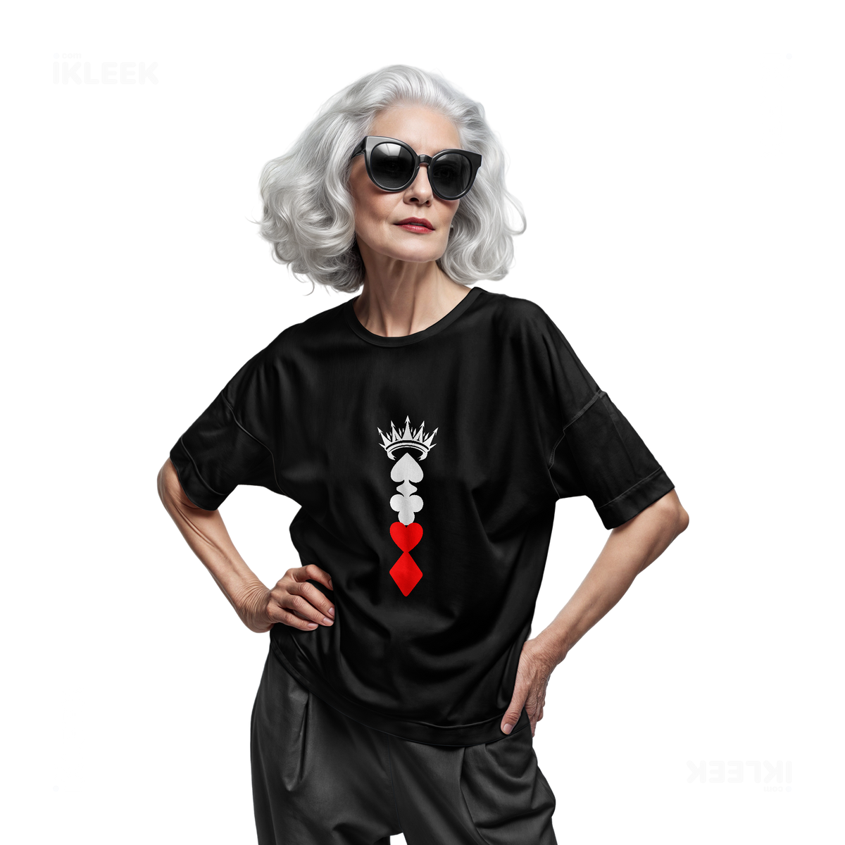 RoyalSuitStack Adult T Shirt 07 Black