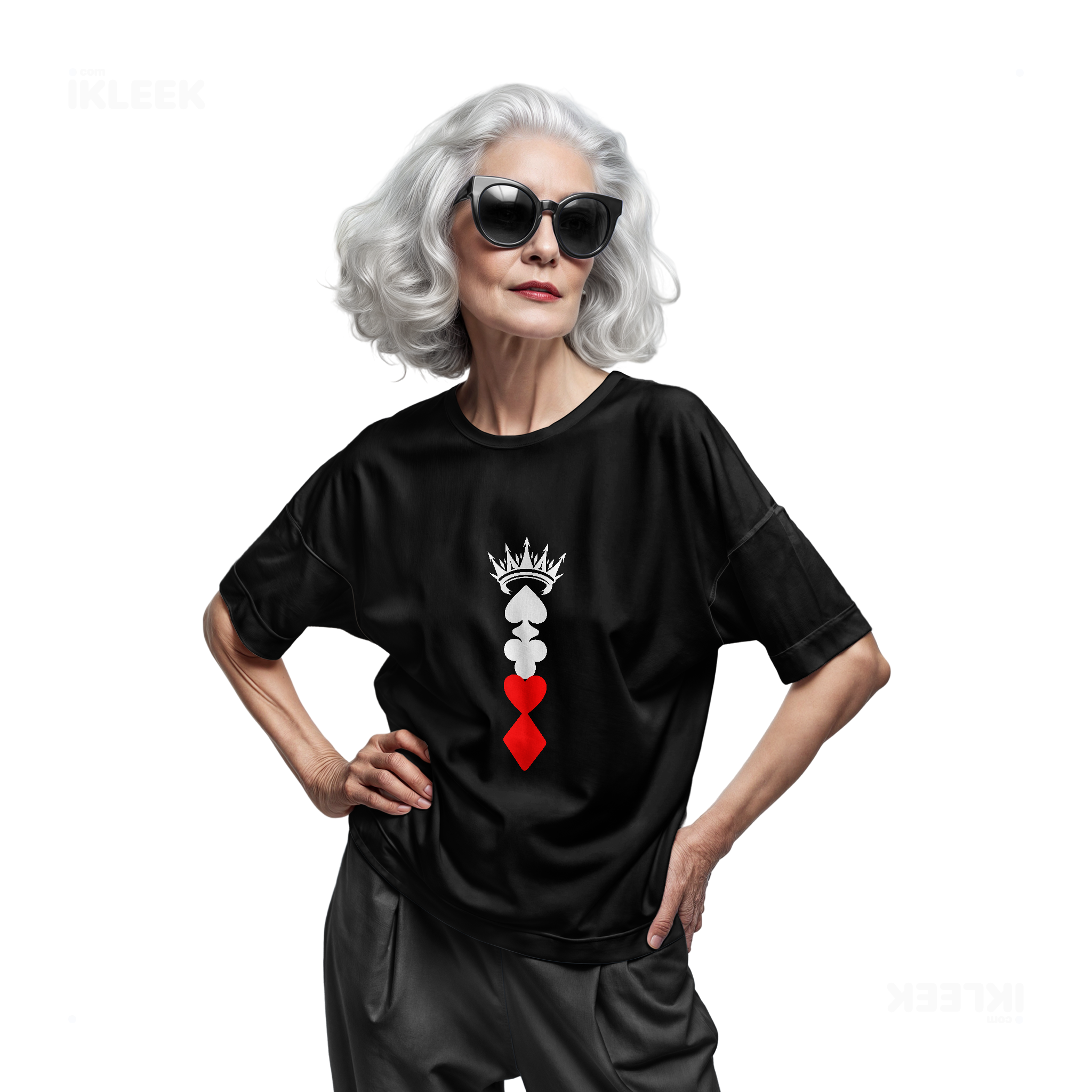 RoyalSuitStack Adult T Shirt 07 Black