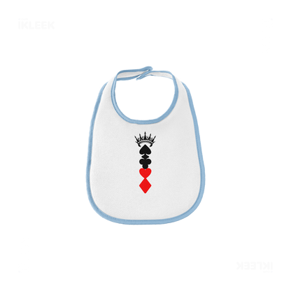 RoyalSuitStack Baby Bibs 01 White Lightblue