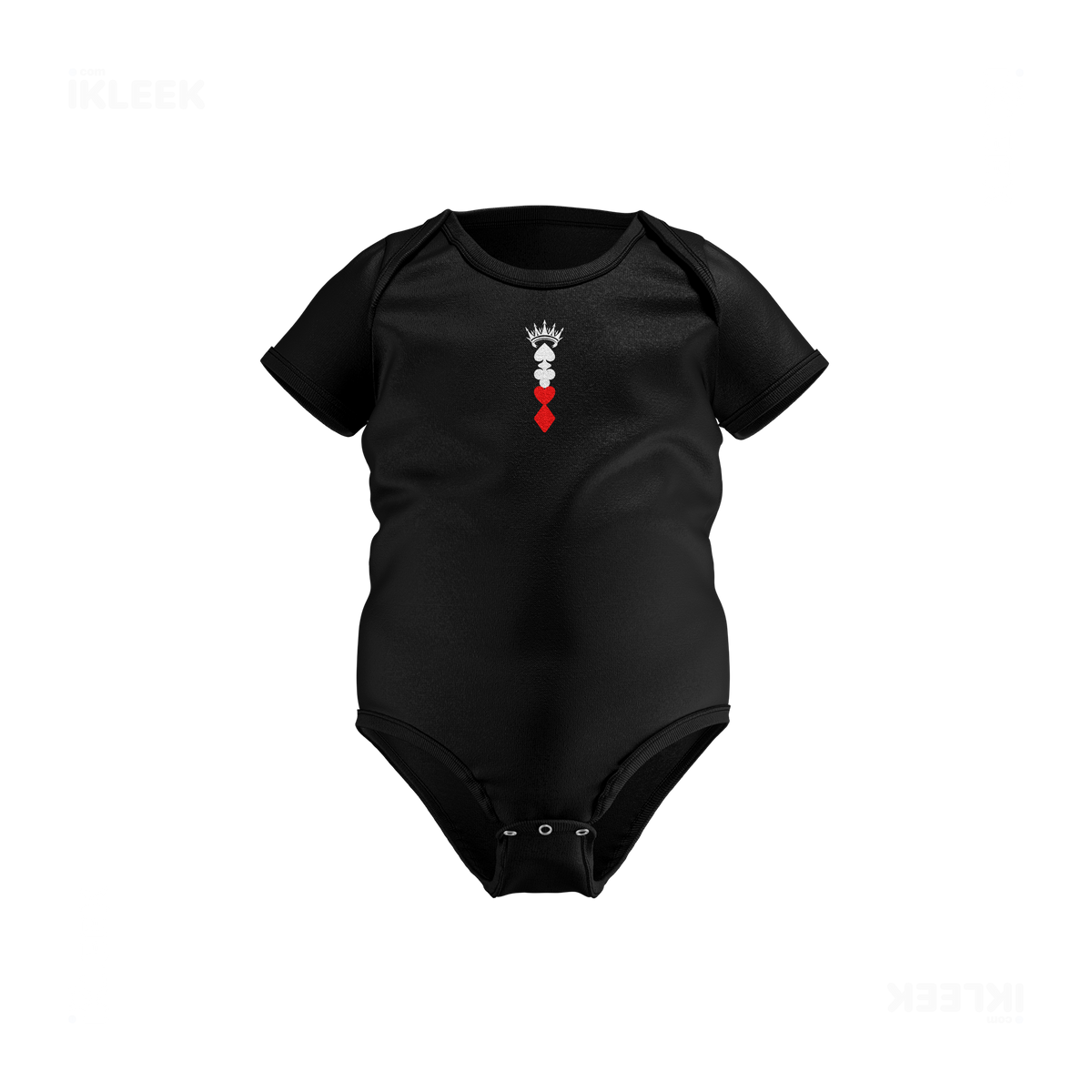 RoyalSuitStack Baby Onesies 01 Black