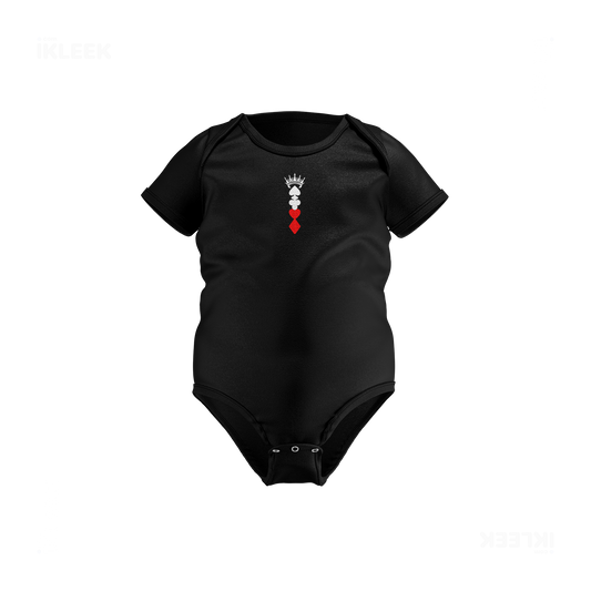 RoyalSuitStack Baby Onesies 01 Black