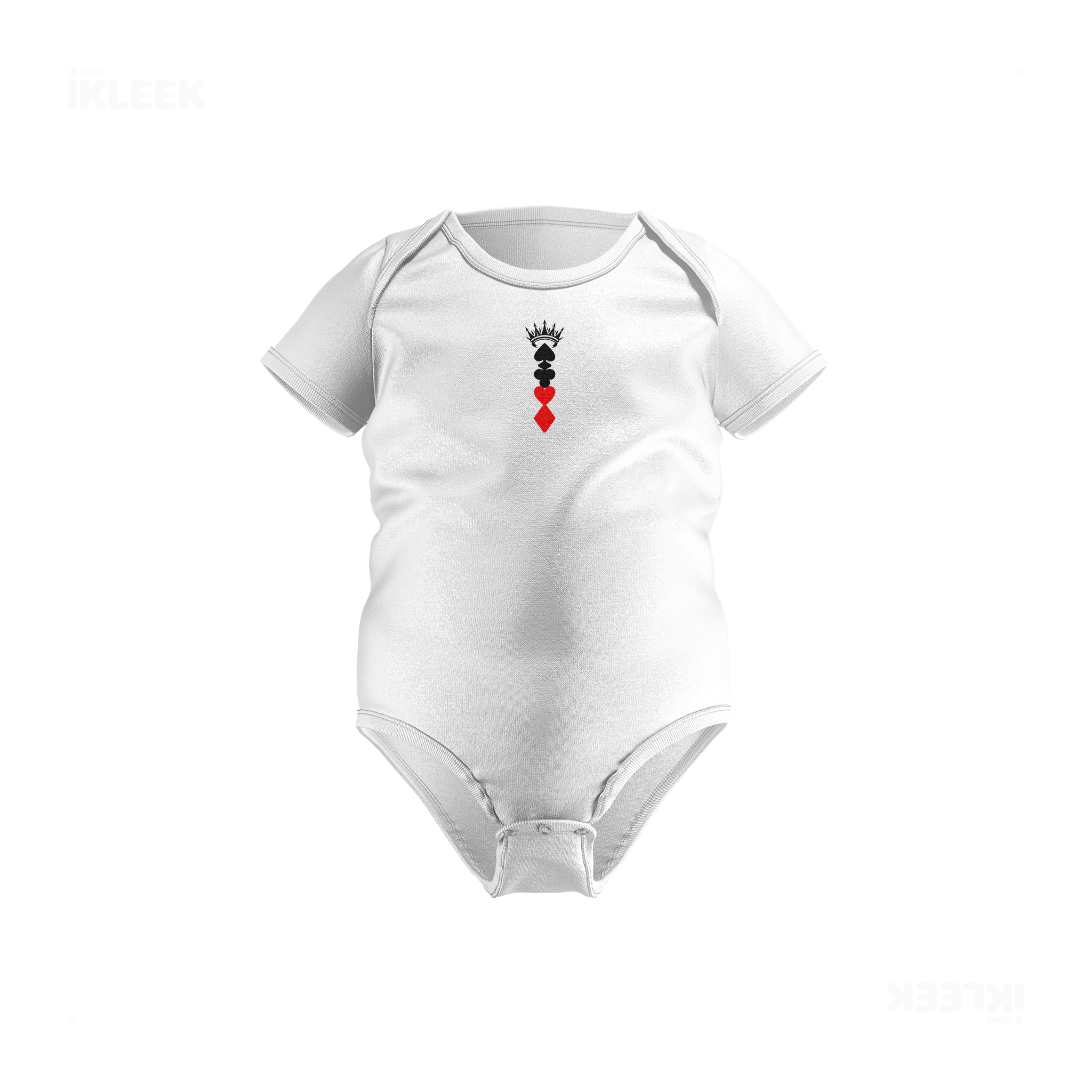 RoyalSuitStack Baby Onesies 01 White
