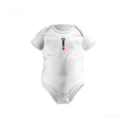 RoyalSuitStack Baby Onesies 01 White