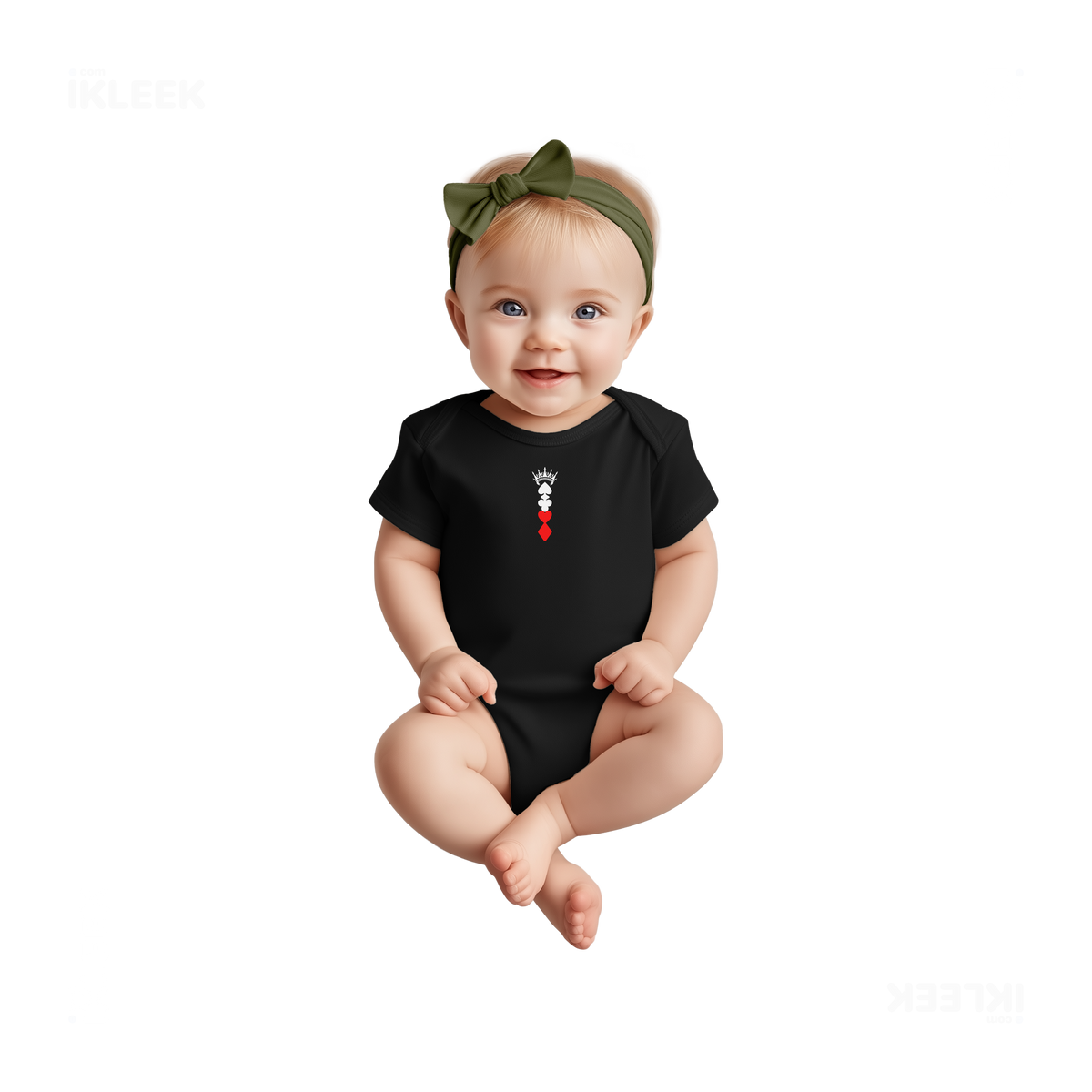 RoyalSuitStack Baby Onesies 02 Black