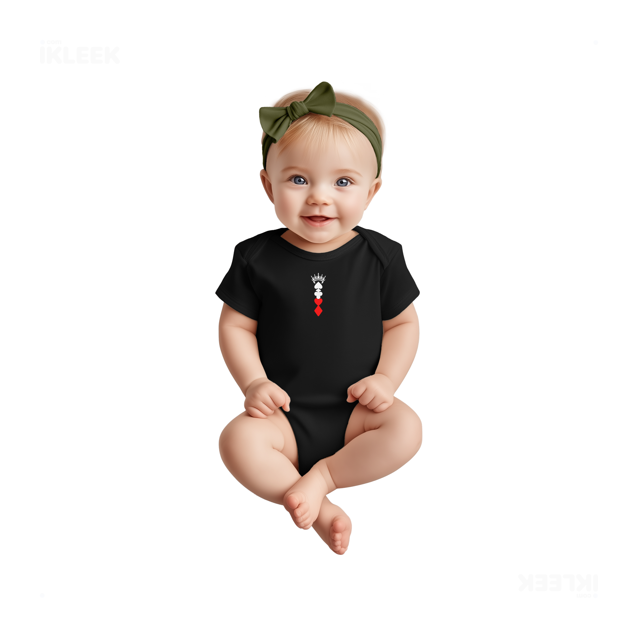 RoyalSuitStack Baby Onesies 02 Black