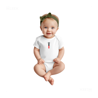 RoyalSuitStack Baby Onesies 02 White