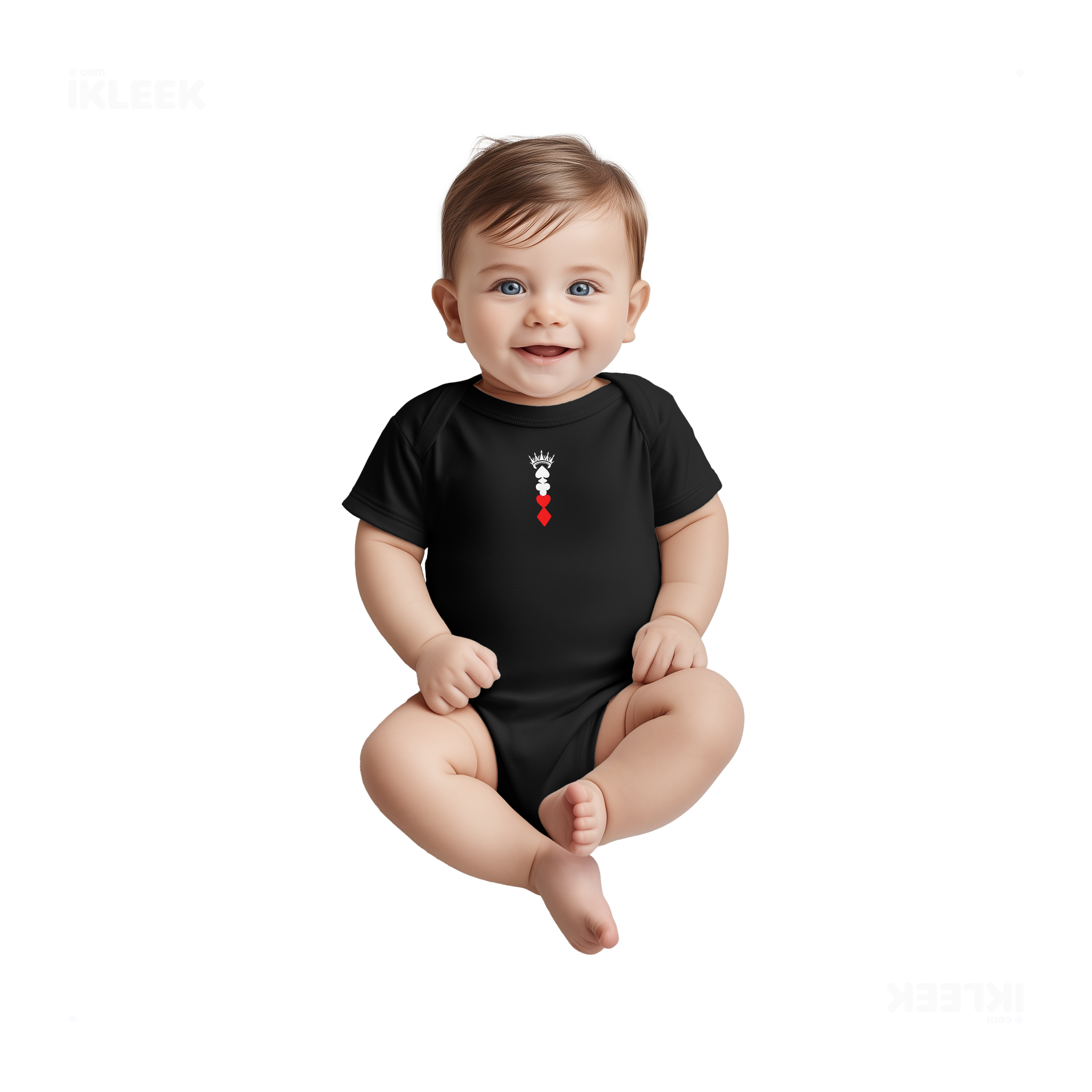 RoyalSuitStack Baby Onesies 03 Black