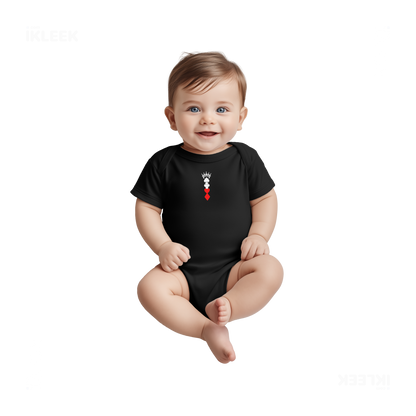 RoyalSuitStack Baby Onesies 03 Black