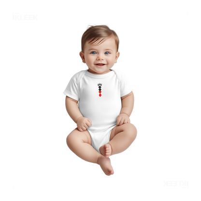 RoyalSuitStack Baby Onesies 03 White