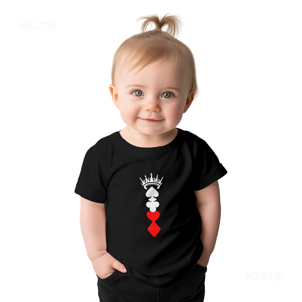 RoyalSuitStack Baby T Shirt 02 Black