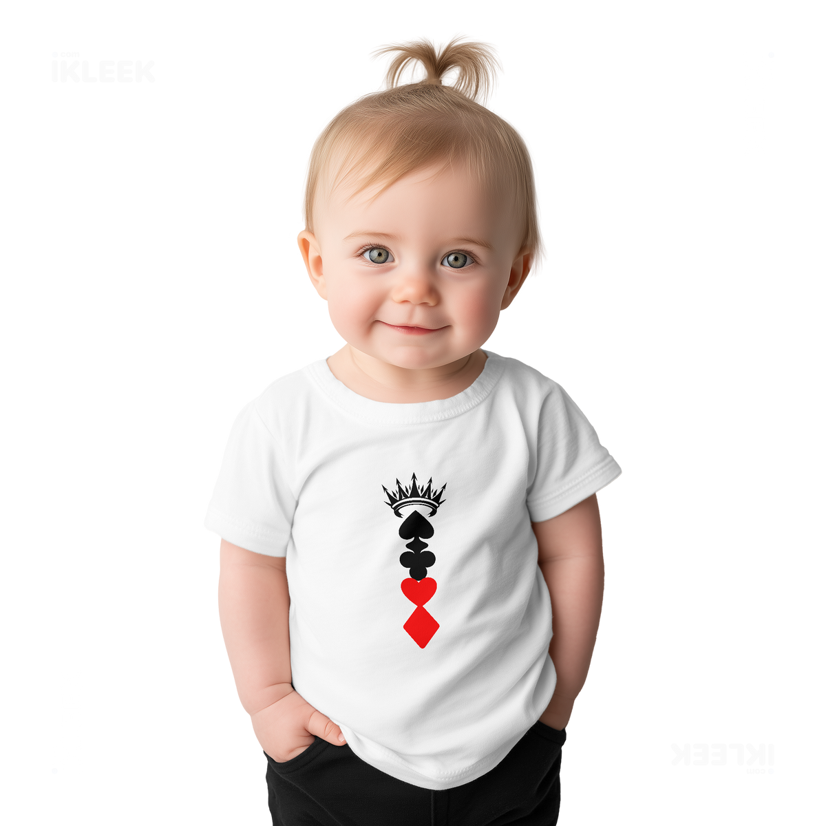 RoyalSuitStack Baby T Shirt 02 White