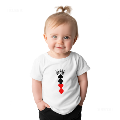 RoyalSuitStack Baby T Shirt 02 White