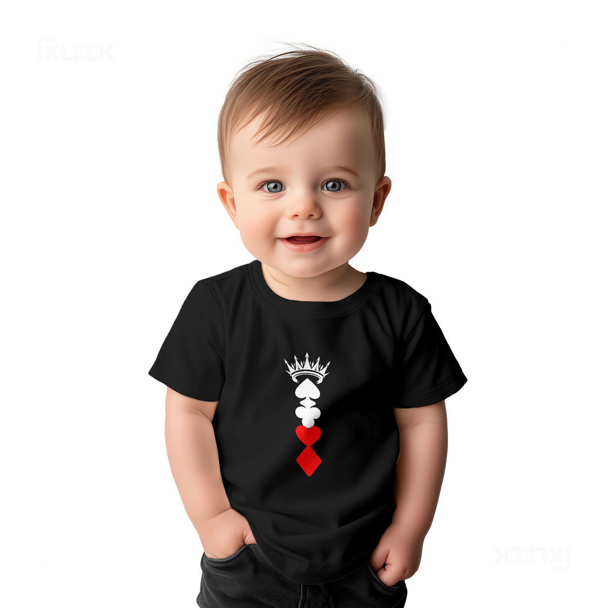 RoyalSuitStack Baby T Shirt 03 Black