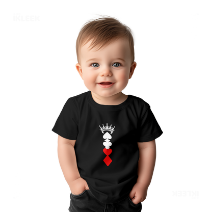 RoyalSuitStack Baby T Shirt 03 Black