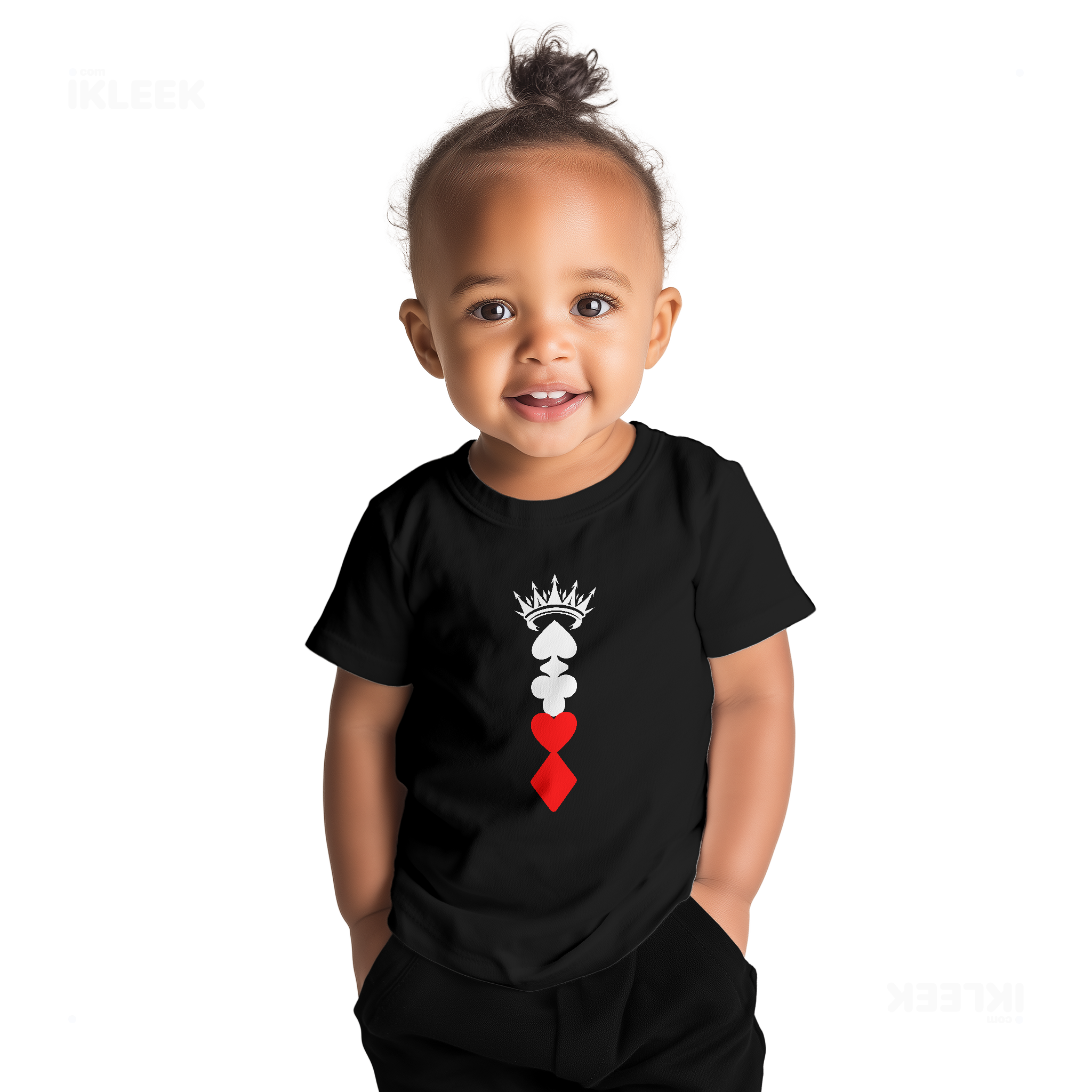 RoyalSuitStack Baby T Shirt 04 Black