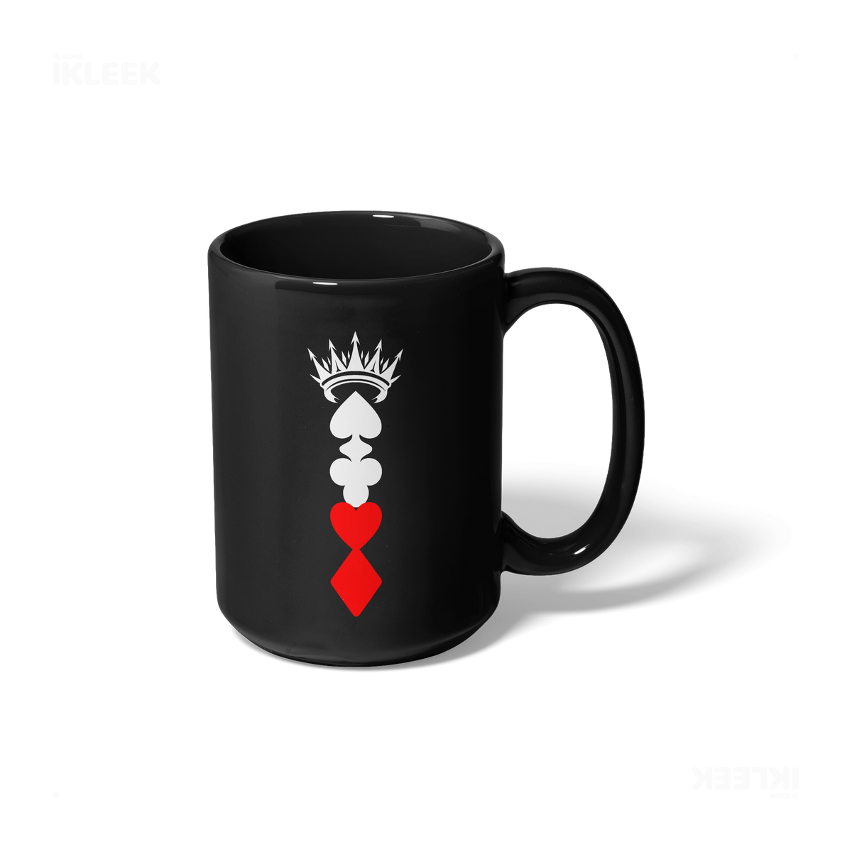 RoyalSuitStack Ceramic Mug 01 Black