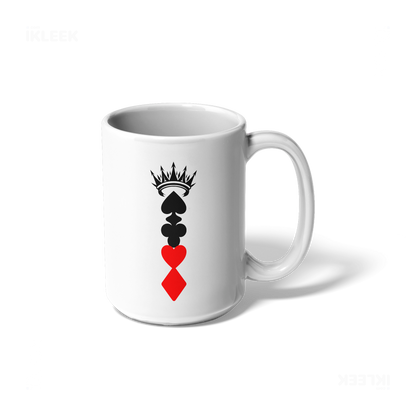 RoyalSuitStack Ceramic Mug 01 White
