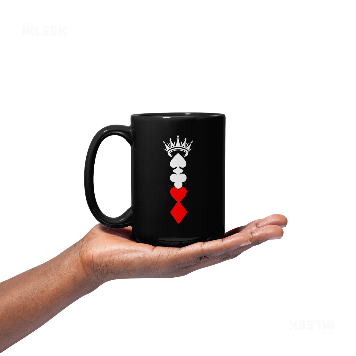 RoyalSuitStack Ceramic Mug 03 Black