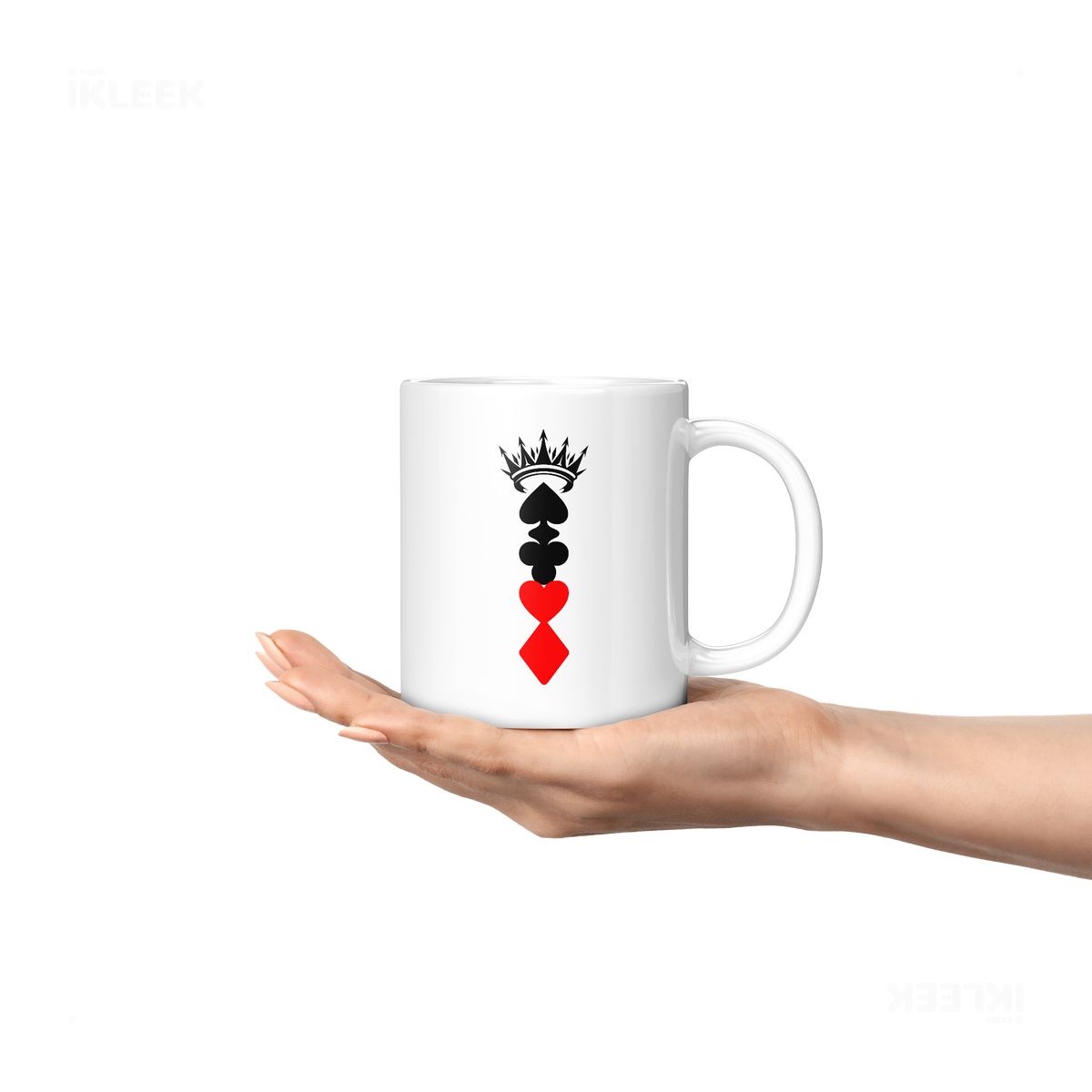 RoyalSuitStack Ceramic Mug 04 White