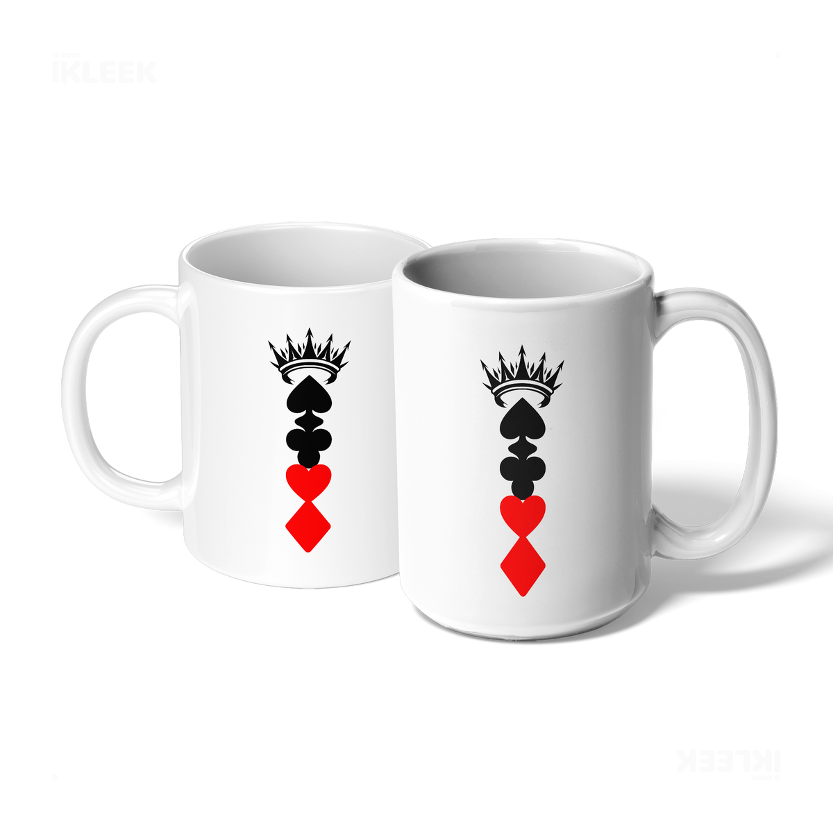 RoyalSuitStack Ceramic Mug 07 White