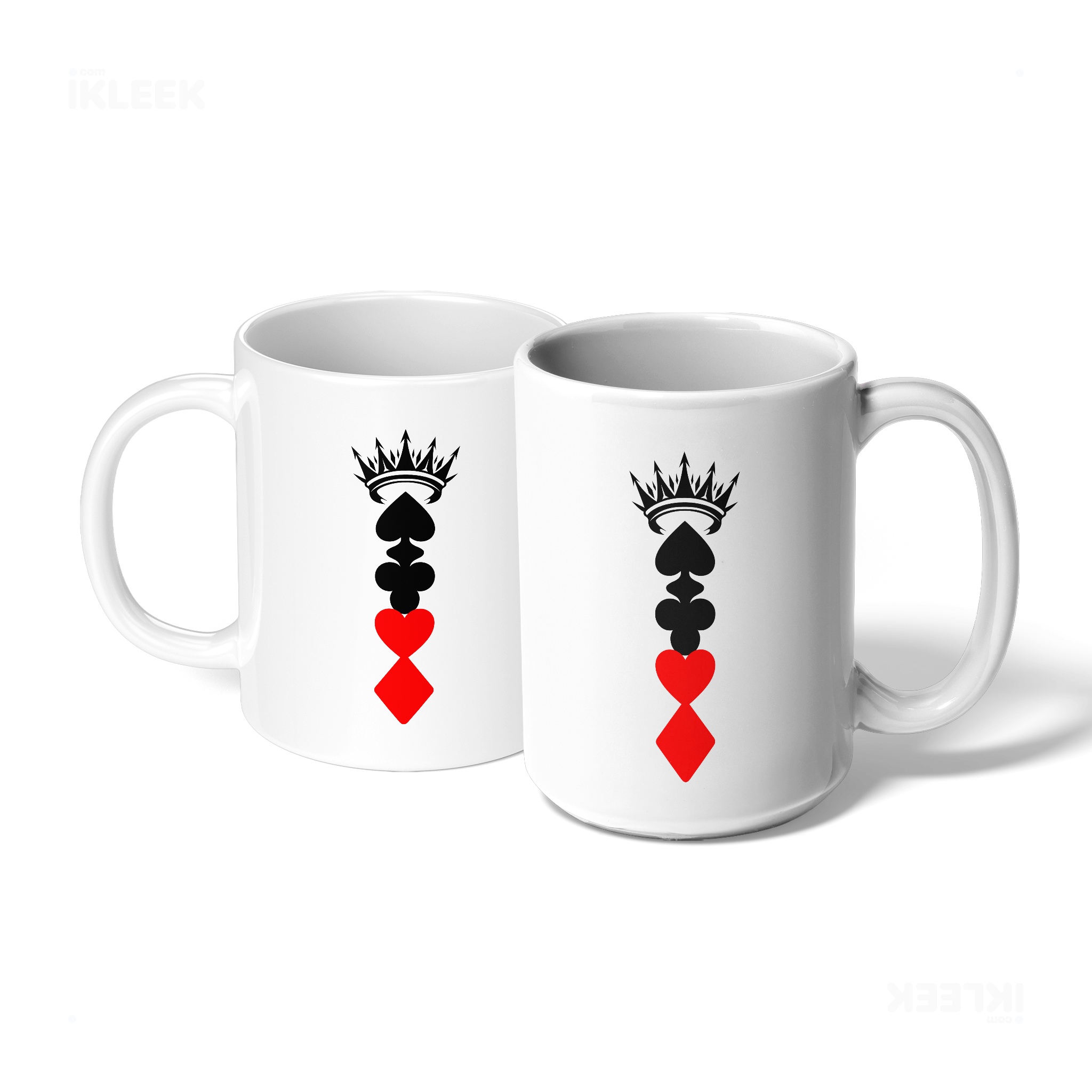 RoyalSuitStack Ceramic Mug 07 White