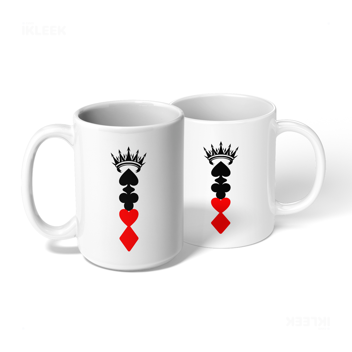 RoyalSuitStack Ceramic Mug 08 White