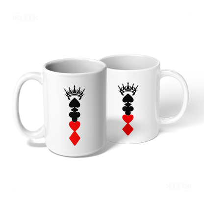 RoyalSuitStack Ceramic Mug 08 White