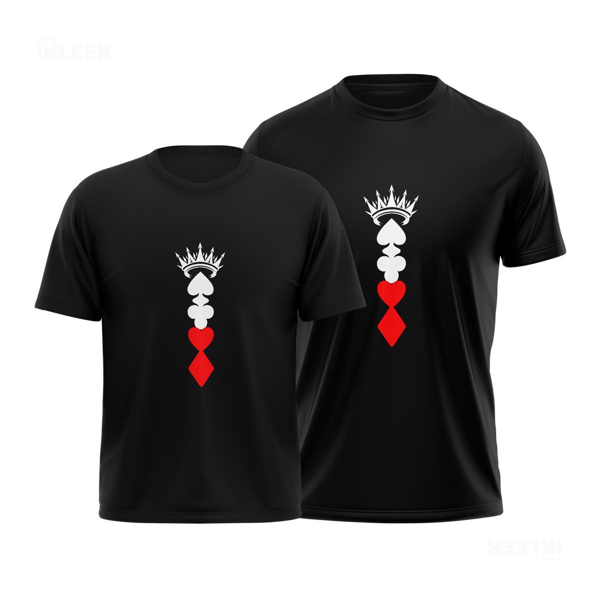 RoyalSuitStack Couple T Shirt 01 Black