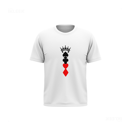 RoyalSuitStack Couple T Shirt 03 White