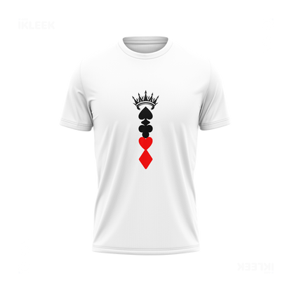 RoyalSuitStack Couple T Shirt 04 White