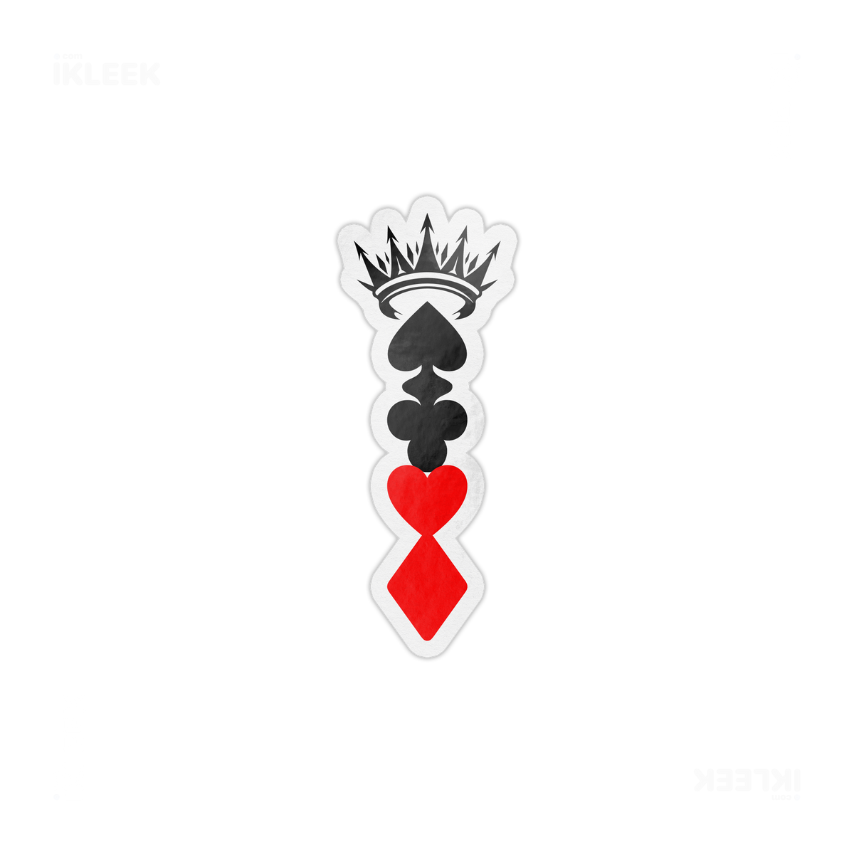 RoyalSuitStack Die Cut Magnet 01