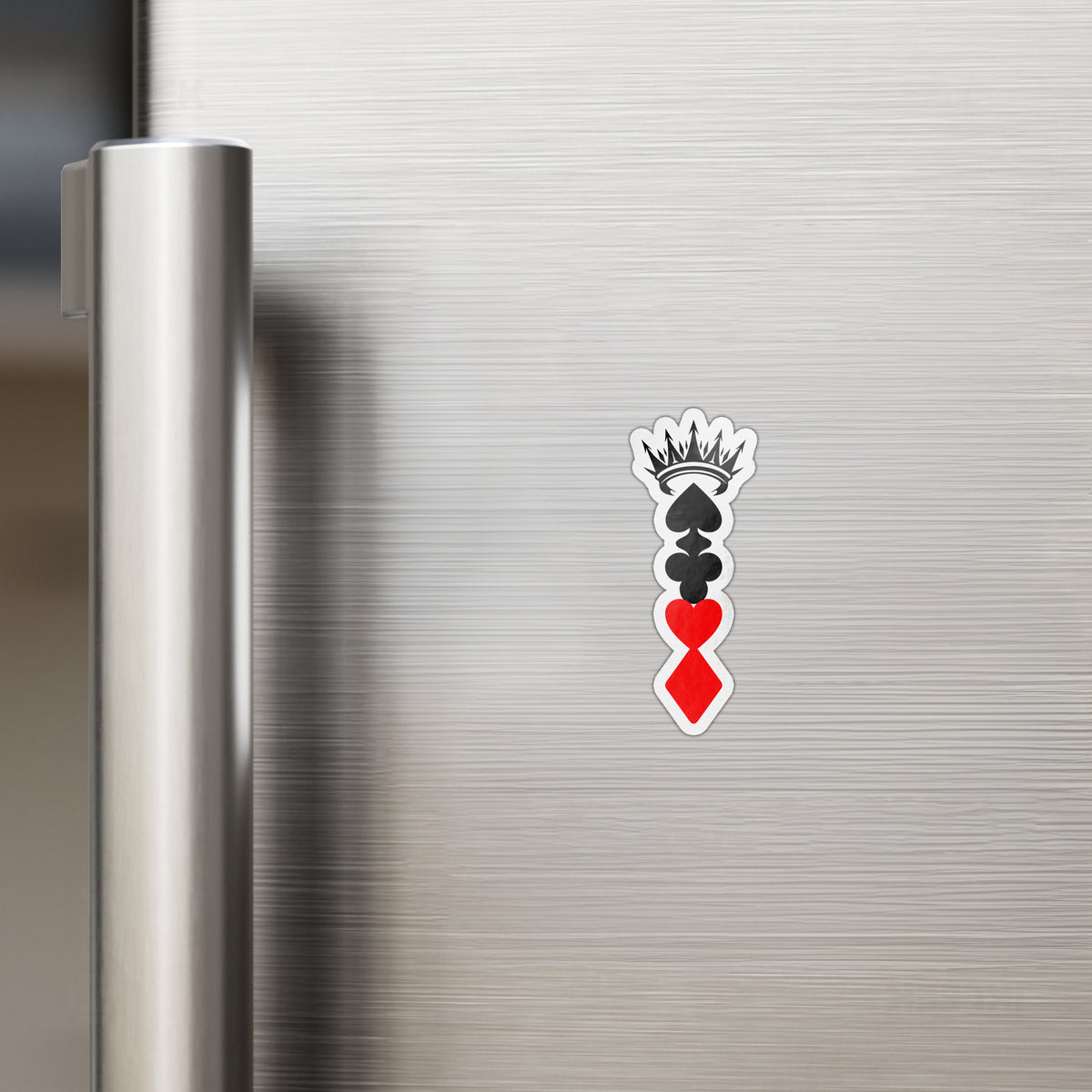 RoyalSuitStack Die Cut Magnet 02