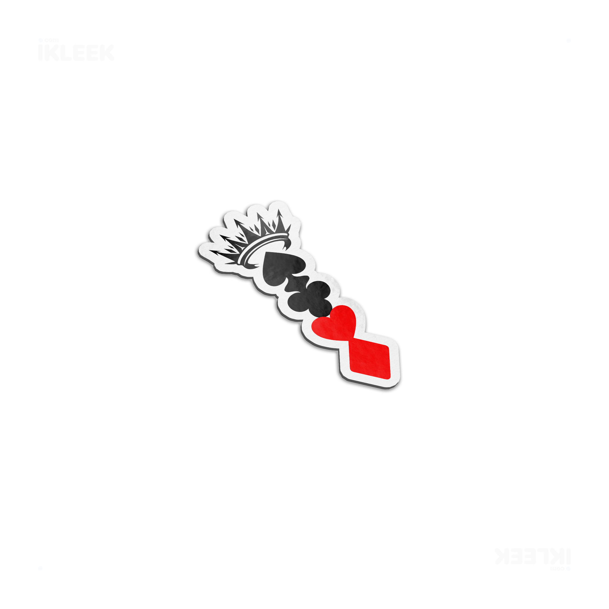RoyalSuitStack Die Cut Magnet 03