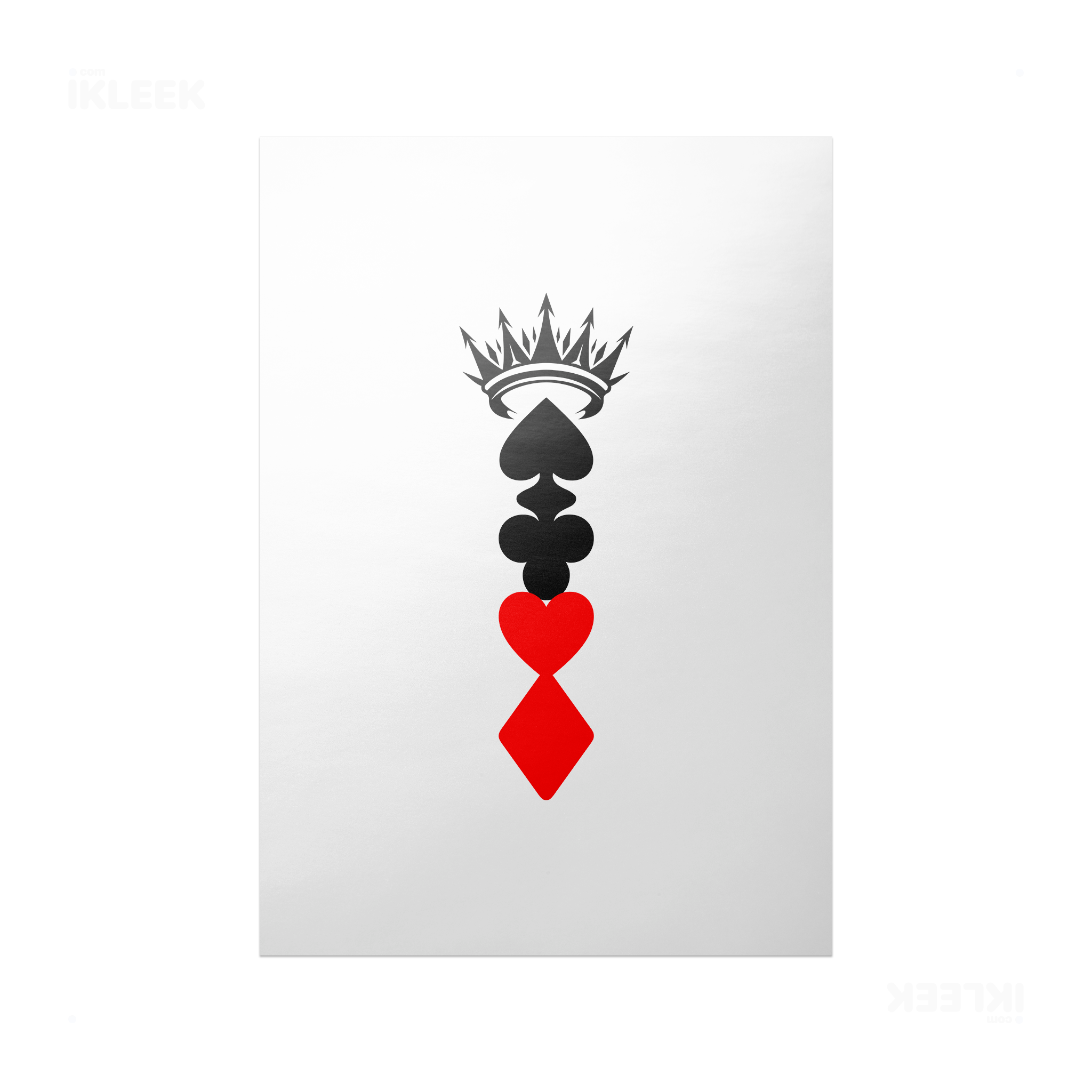 RoyalSuitStack Frameless Poster 01 Semi Glossy