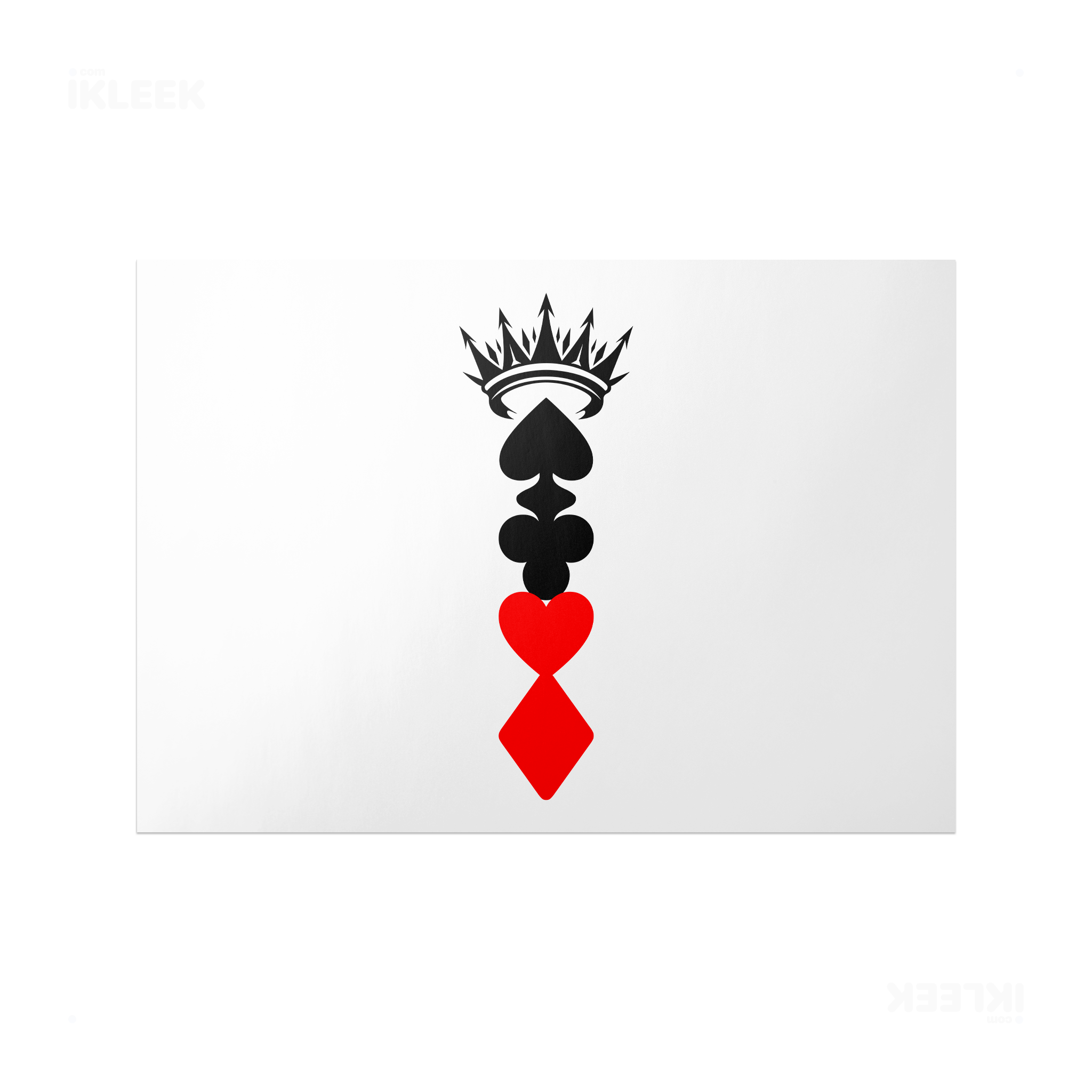 RoyalSuitStack Frameless Poster 03 Matte
