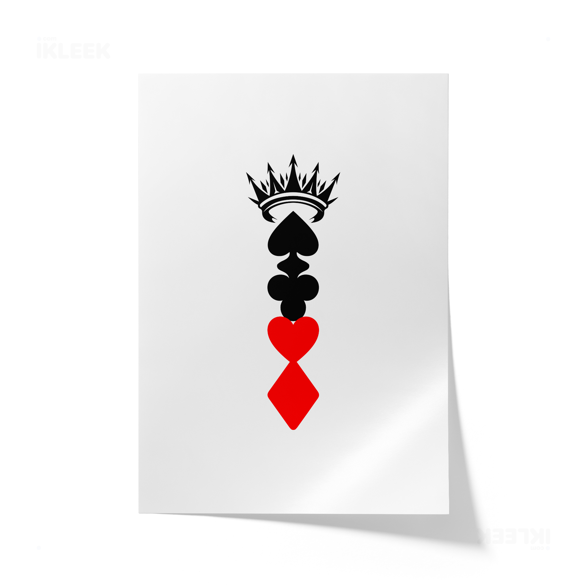 RoyalSuitStack Giclee Print 01