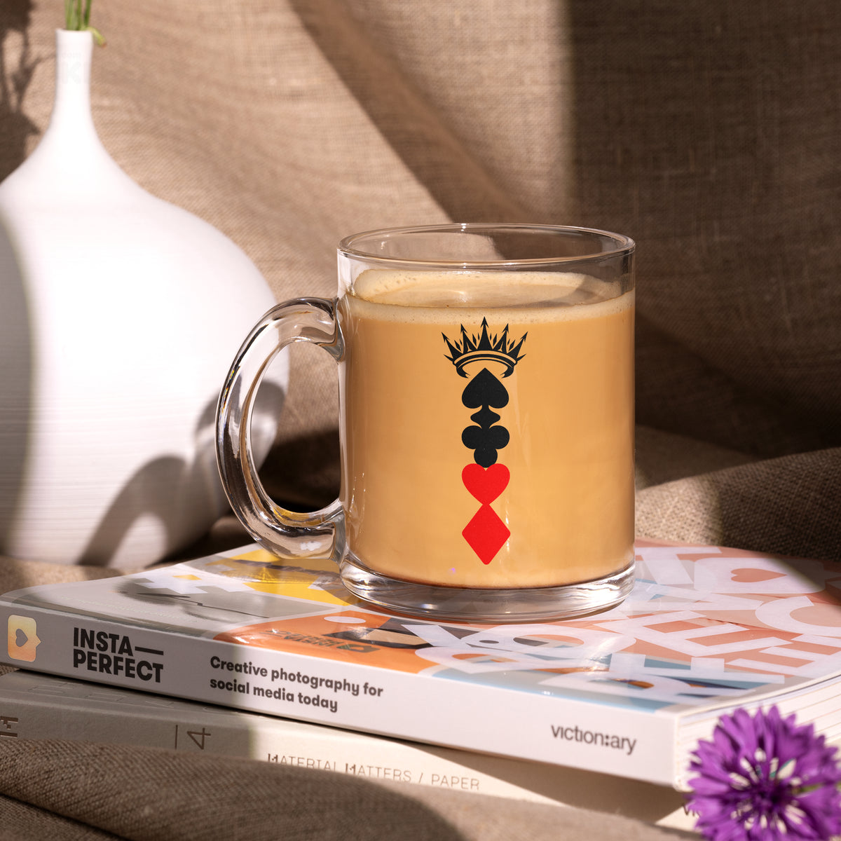 RoyalSuitStack Glass Mug 02