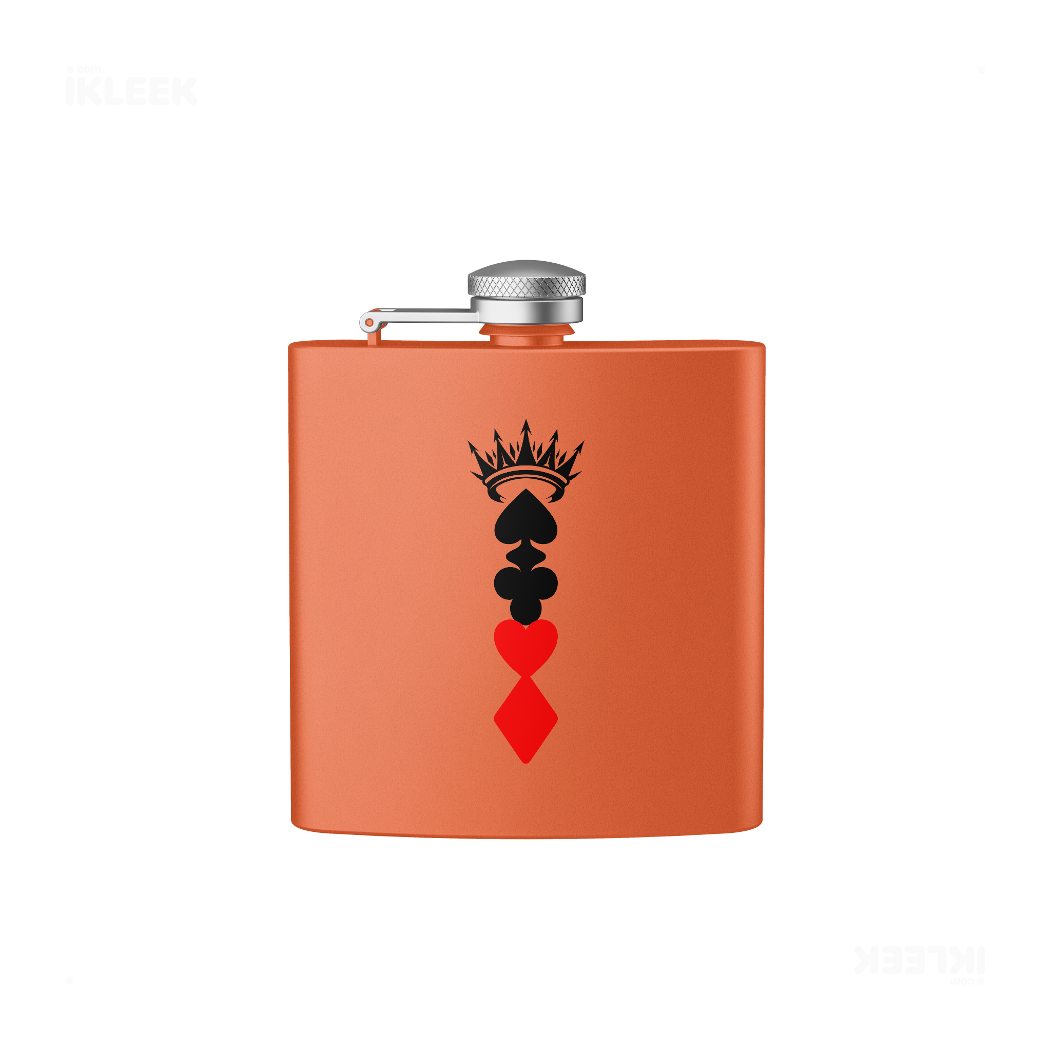 RoyalSuitStack Hip Flasks 01 Orange