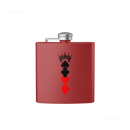 RoyalSuitStack Hip Flasks 01 Red