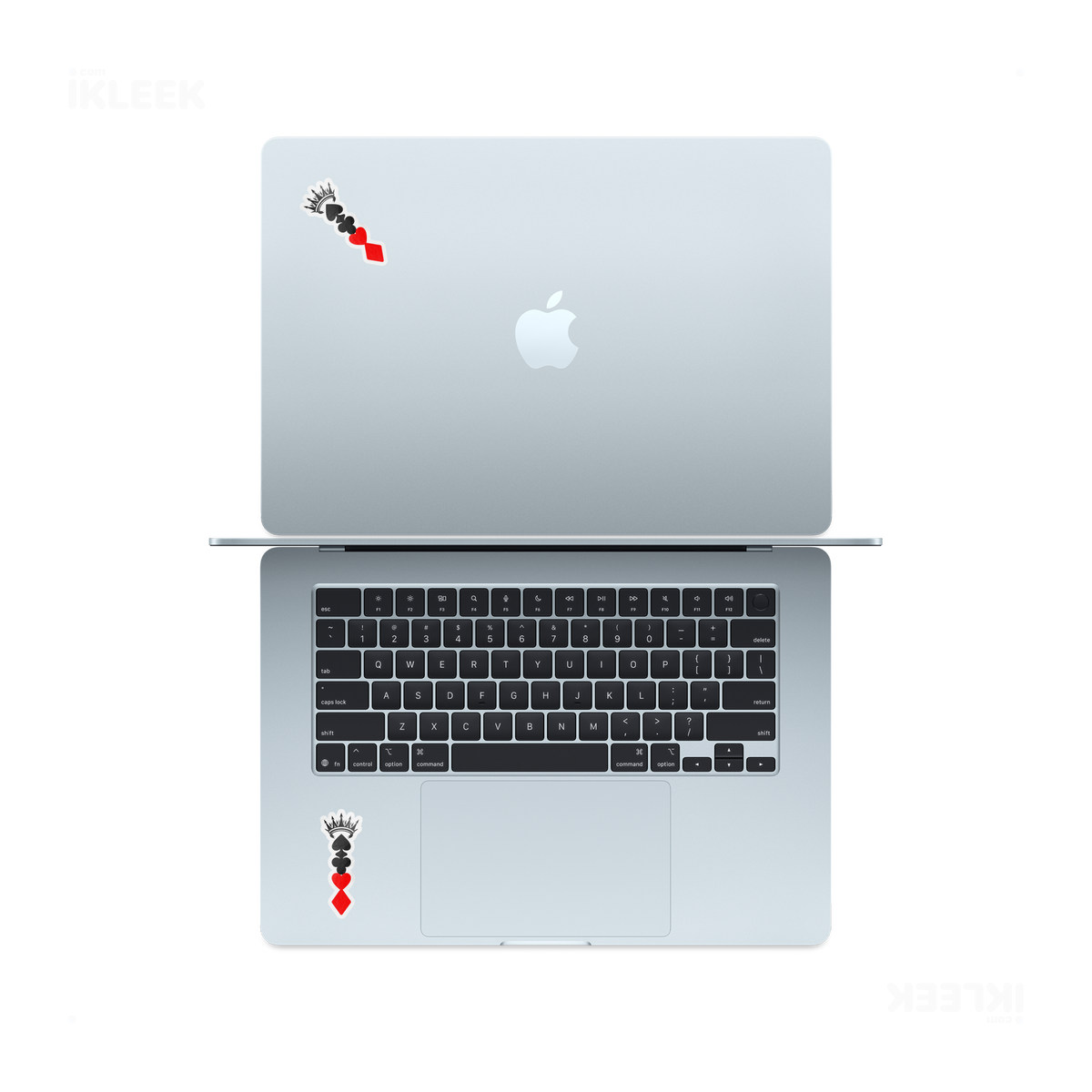 RoyalSuitStack Kiss Cut Sticker 05 White