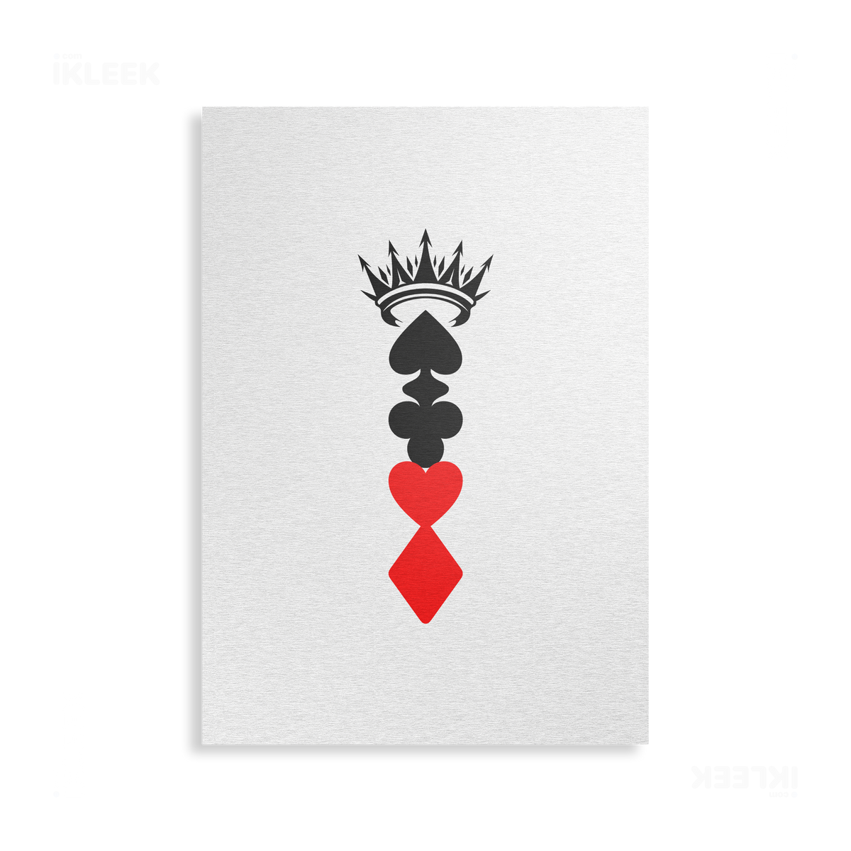 RoyalSuitStack Metallic Print 01 Brushed Aluminum