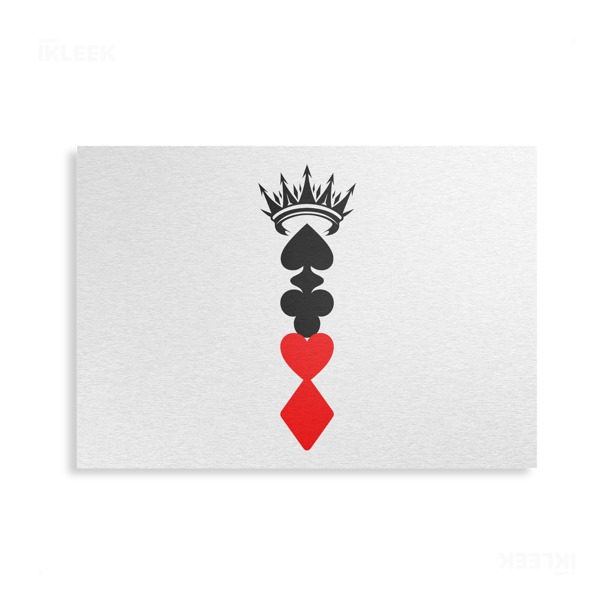 RoyalSuitStack Metallic Print 03 Brushed Aluminum