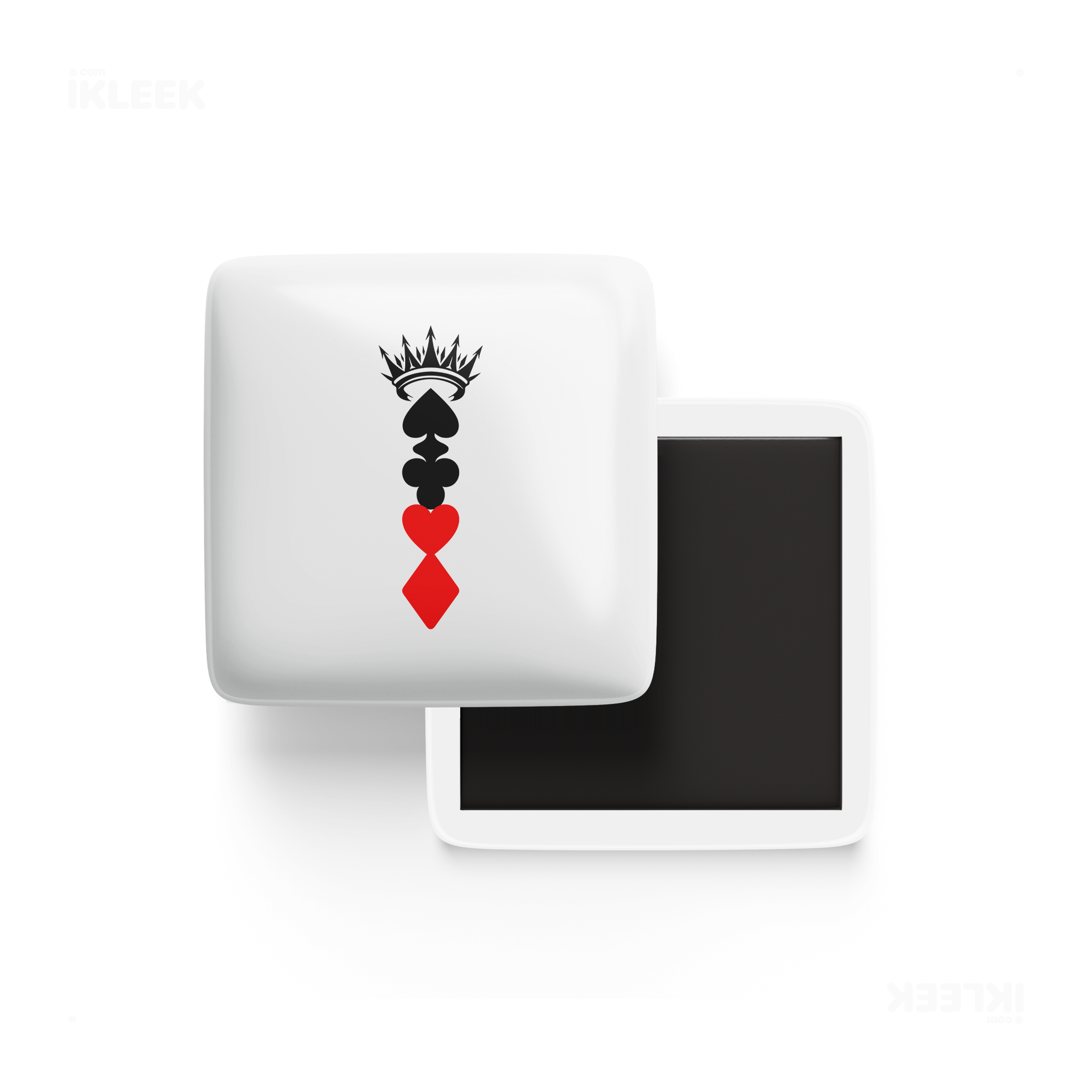 RoyalSuitStack Porcelain Magnet 01