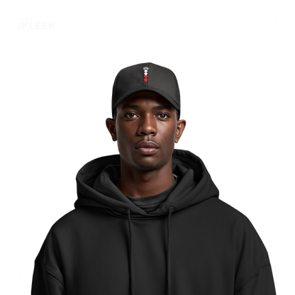 RoyalSuitStack Snapback Caps 06 Black DTF