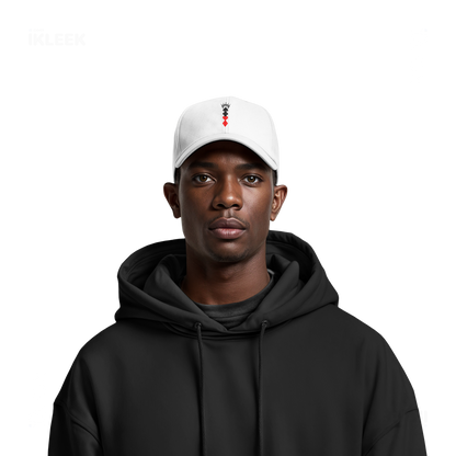 RoyalSuitStack Snapback Caps 06 White DTF