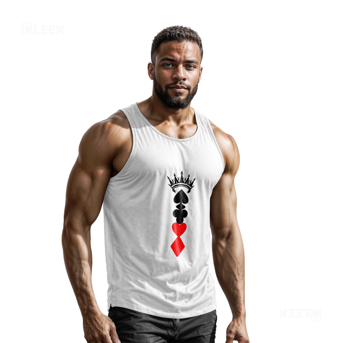 RoyalSuitStack Tank Tops 02 White