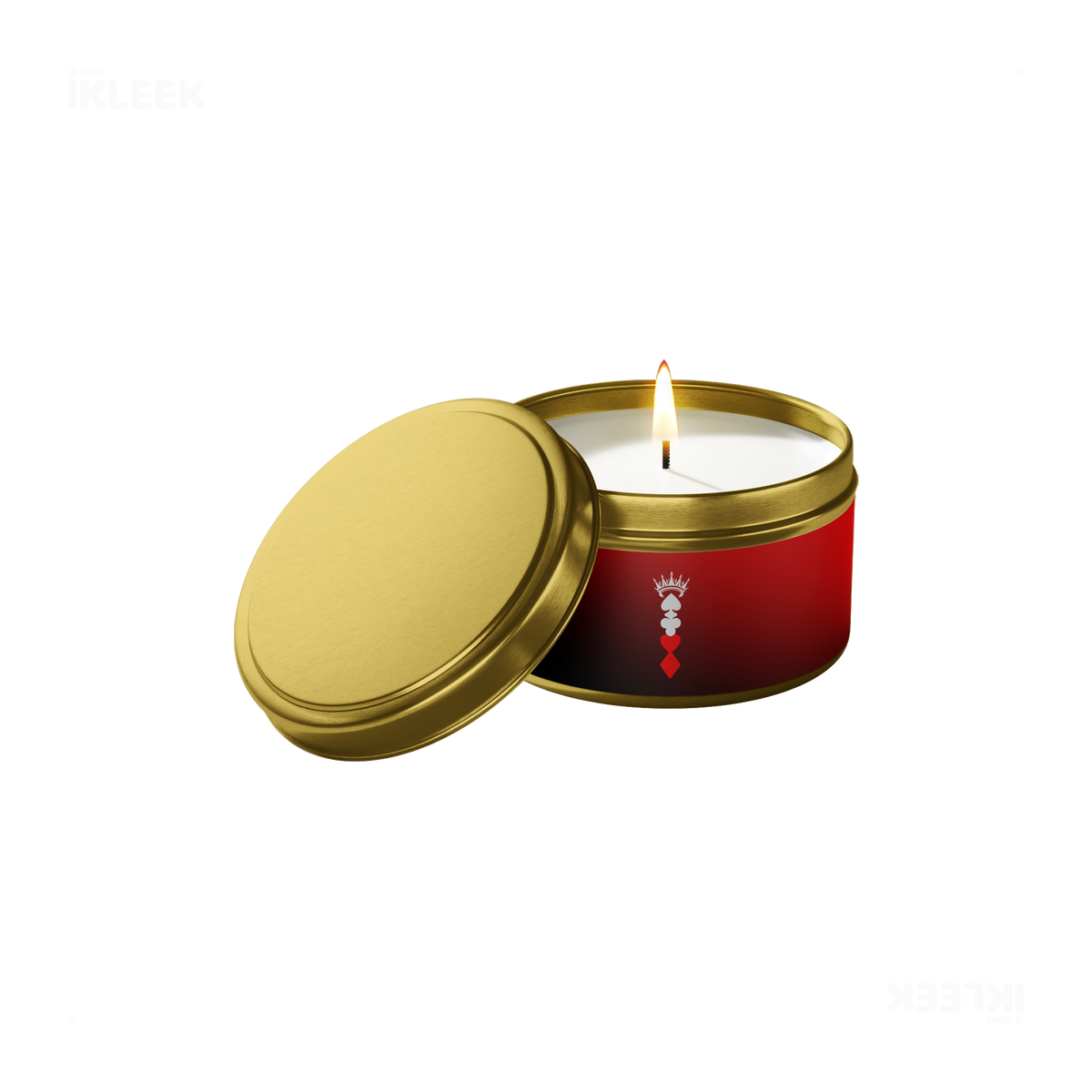 RoyalSuitStack Tin Candle 01 Gold